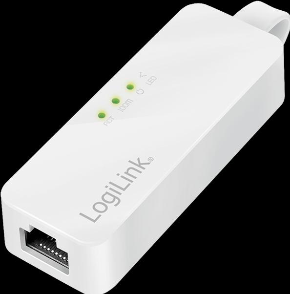 Immagine prodotto LogiLink Adattatore Ethernet (USB, RJ45 (1x))