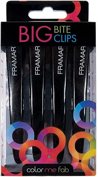 Framar Big Bite Clips - 4 Pack (4 Stk.)