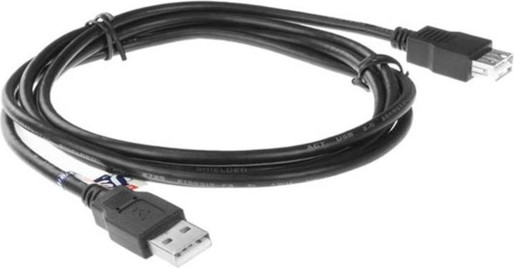 Produktbild USB-A 2.0 male - USB-A female 1.8 m (1.80 m, USB 2.0)