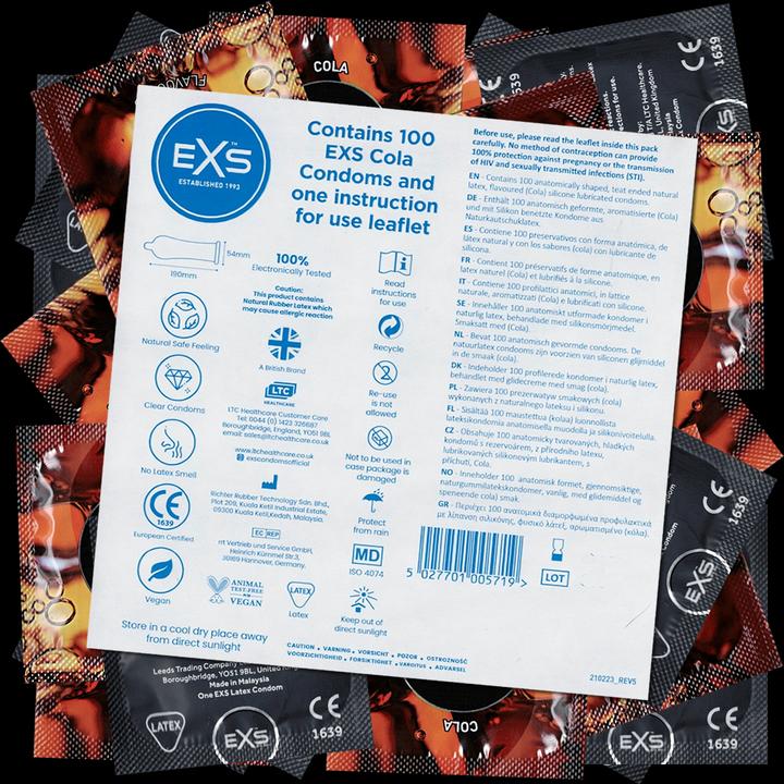 Produktbild EXS Cola Flavour (100 Stk.)