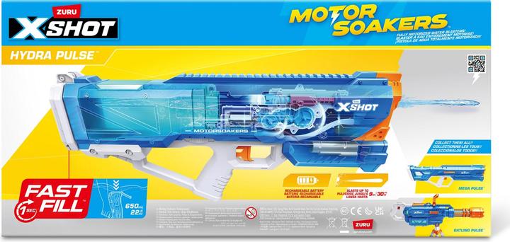 Actual product image Xshot Water Hydra Pulse Motor Soaker (Tank Integrated)