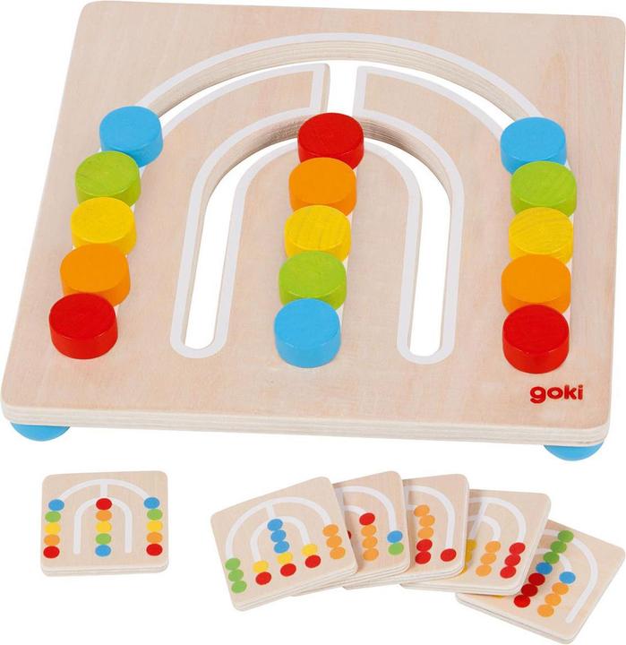 Goki Color sorting board rainbow