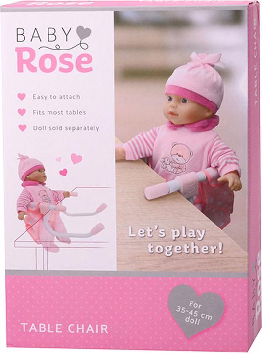 Actual product image Baby Rose Table chair