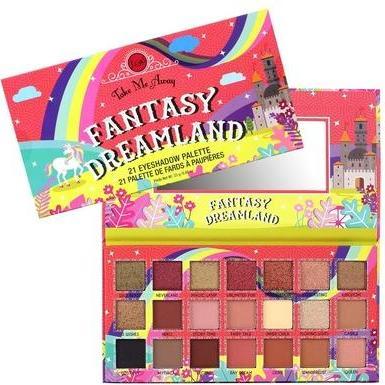 Actual product image J.Cat Beauty Take Me Away 21 Eyeshadow Palette Fantasy Dreamland