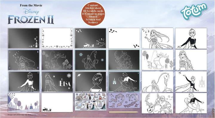 Actual product image Totum Disney Frozen - Scratchboek