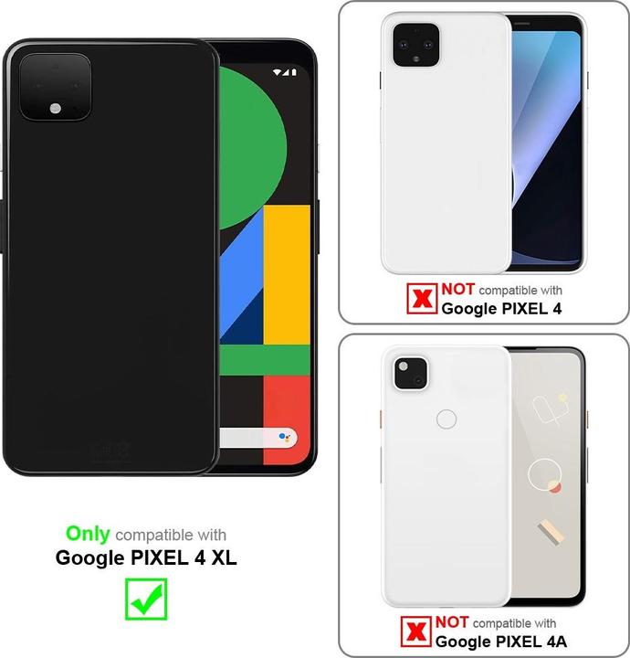 Image du produit Cadorabo Coque pour Google PIXEL 4 XL universel avec Clip (Google Pixel 4 XL)