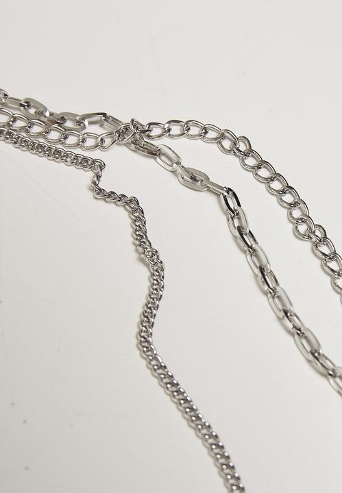 Immagine prodotto Urban Classics Collana a strati con spille da balia - 14899 (70% di ferro, 30% di zinco)