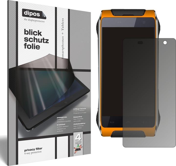 Produktbild Dipos Blickschutzfolie 4-Way Privacy (1 Stück, Homtom HT20 Pro)