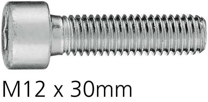 Produktbild BRW Zylinderschraube M12 x 30 mit I-6kt 25er-Pack (25 Schrauben pro Stück)