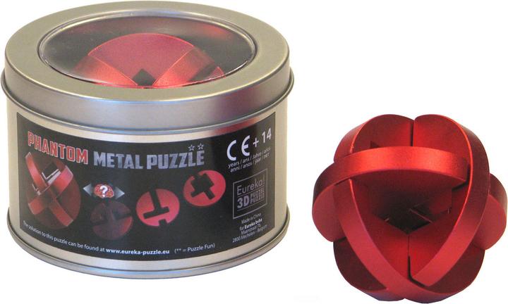 Actual product image Eureka! Breinpuzzel Metaal in Blik - Phantom ** (1 pieces)
