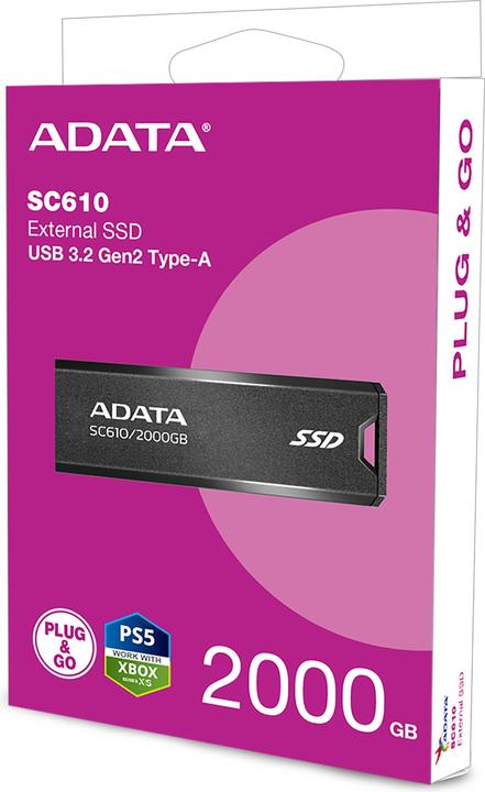 Actual product image Adata SC610 (2000 GB, USB-A)