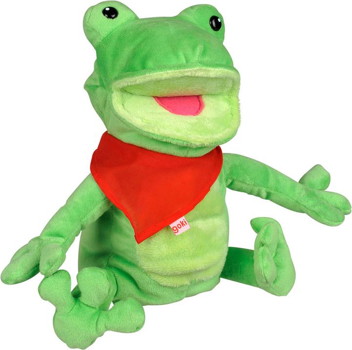 Goki Handpuppe Frosch