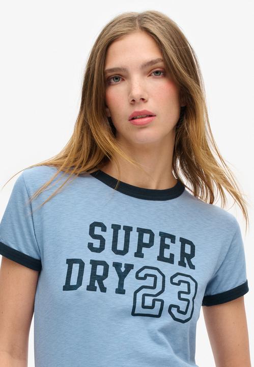 Actual product image Superdry Athletic Ringer Fitted Tee (8)