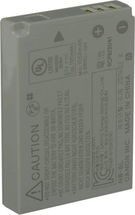 Actual product image Canon Nb-13l (Camera battery)