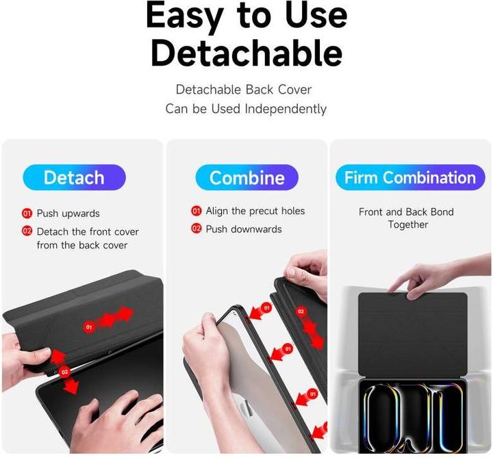 Produktbild Dux Ducis Magi Series Bookover (iPad 10.2 (2020), IPad 10.2 (2021), iPad 10.2 2019)