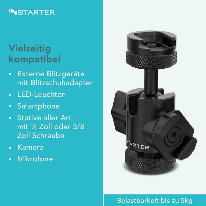 Immagine prodotto Wiltec Testa FlexMount Plus (Testa sferica)
