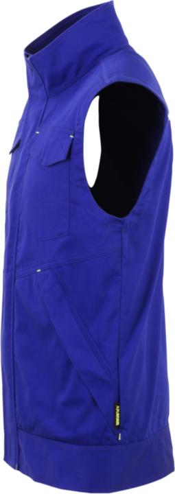 Actual product image Planam Stretchline waistcoat cornflower blue size XXXXL (4XL)