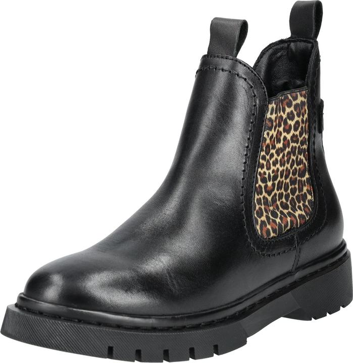 Actual product image Tamaris Discover the trendy ankle boot with leo insert made from a high-quality leather and textile mix (37)