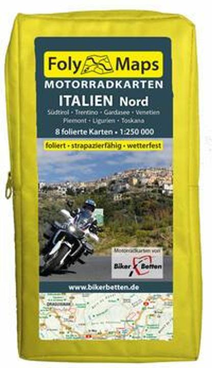 Produktbild FolyMaps Motorradkarten Italien Nord