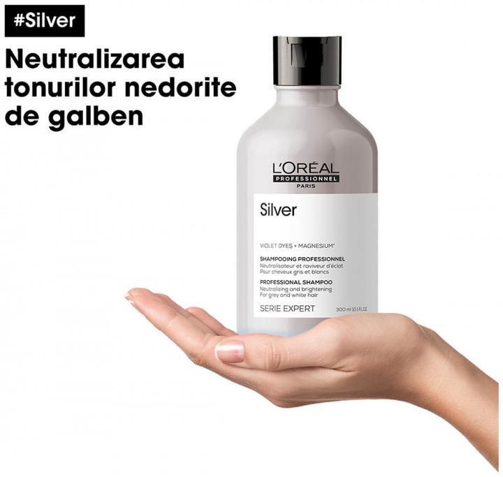 Produktbild L'Oréal Professionnel Serie Expert Silver (300 ml, Flüssiges Shampoo)