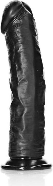 Actual product image RealRock Curved Realistic Dildo with Suction Cup - 9"/ 23 cm