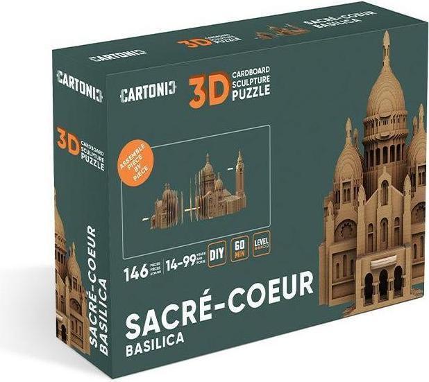 Produktbild Cartonic Sacré-Coeur de Montmartre - 3D Modell aus Karton