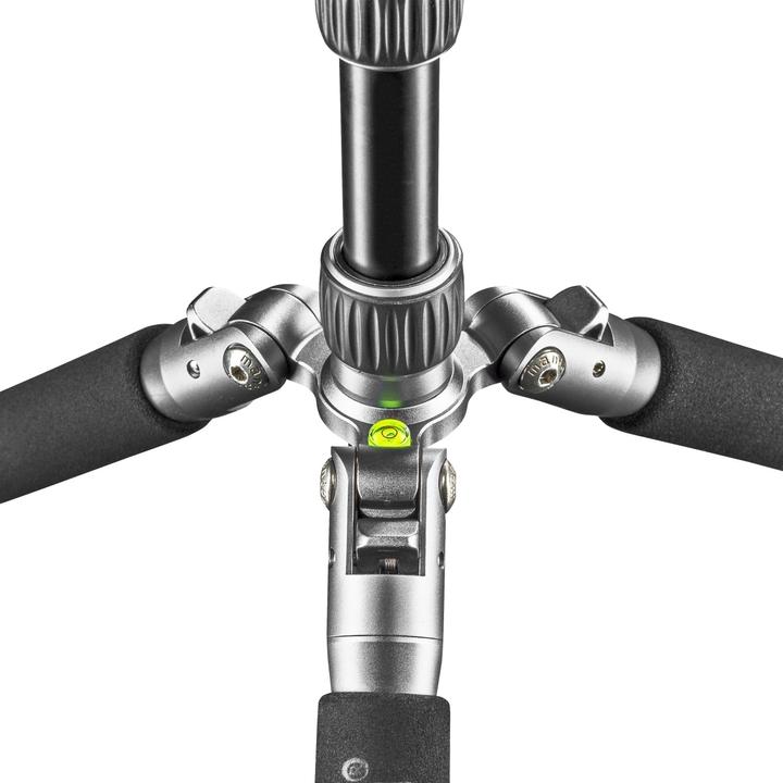 Produktbild mantona light traveller Reisestativ schwarz/grau (Metall)