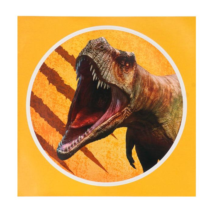 Actual product image Boland 4 Aufkleberbögen T-Rex 20 x 20 cm