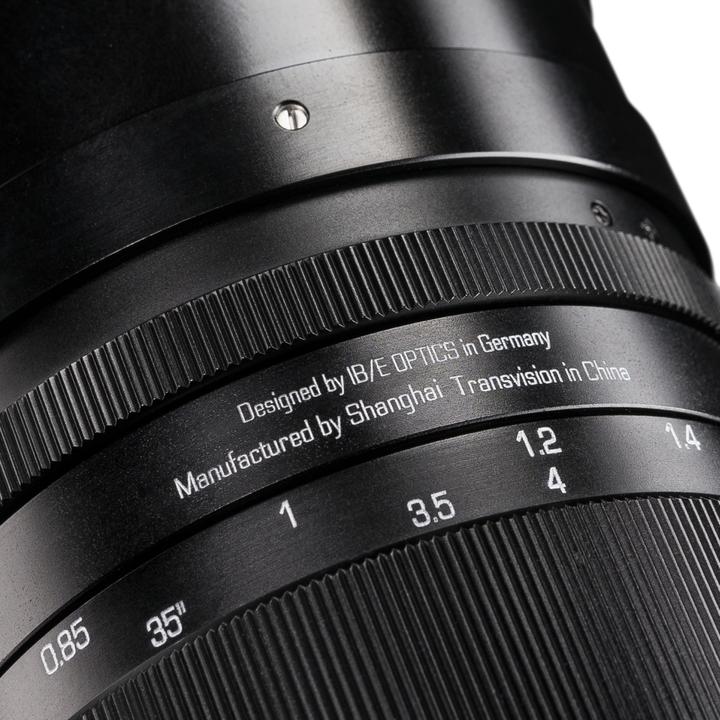 Actual product image Handevision Ibelux 40mm F0.85 APS-C Fuji-X black (Fujifilm Fujica-X, APS-C / DX)