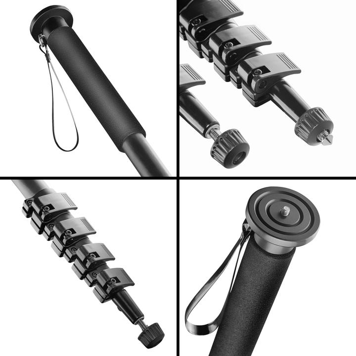 Actual product image mantona Basic UNA 44C Carbon monopod 182cm (Carbon)
