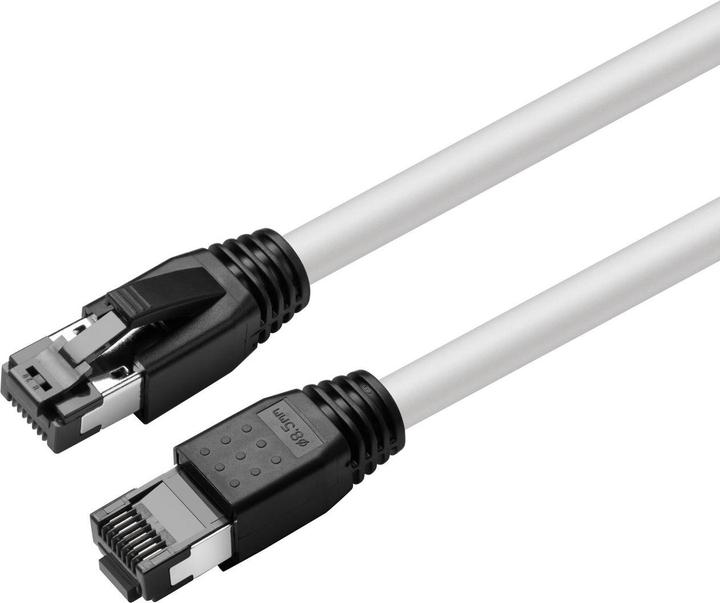 MicroConnect CAT8.1 S/FTP 10m White LSZH (S/FTP, CAT8.1, 10 m)