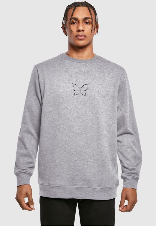 Actual product image Merchcode Butterfly Basic Crewneck - 116069 (L)