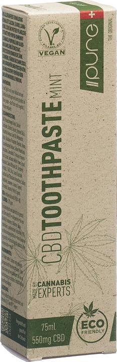 Actual product image Pure Production CBD Toothpaste 550mg CBD Paste (75 ml)