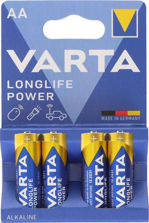 Produktbild Varta Longlife Power (4 Stk., AA, 2960 mAh)