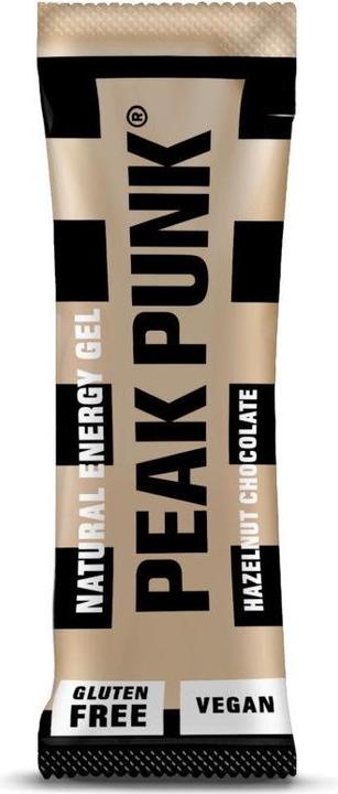 Peak Punk Gel energetico naturale (Chocolate, Nocciola, 1 pz., 25 g)