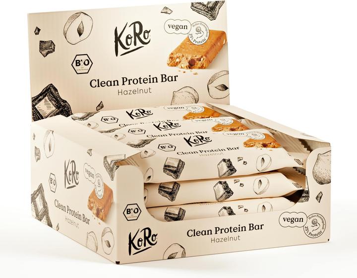 KoRo Clean Protein Bar (Hazelnut, 1 pcs., 720 g)
