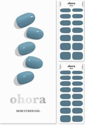 Immagine prodotto Ohora Le strisce gel semi-curate funzionano con qualsiasi lampada per unghie Qualità da salone Lunga (Colla per unghie, Jeans N wash)