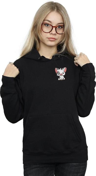 Disney Moana Pua The Pig Breast Print Kapuzenpullover (S)
