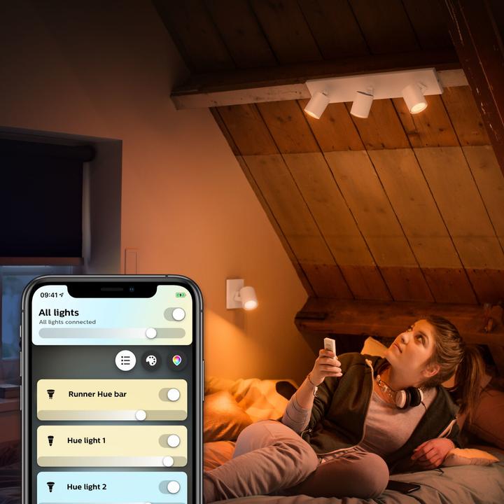 Immagine prodotto Philips Hue Runner Basis BT (1050 lm, GU10)