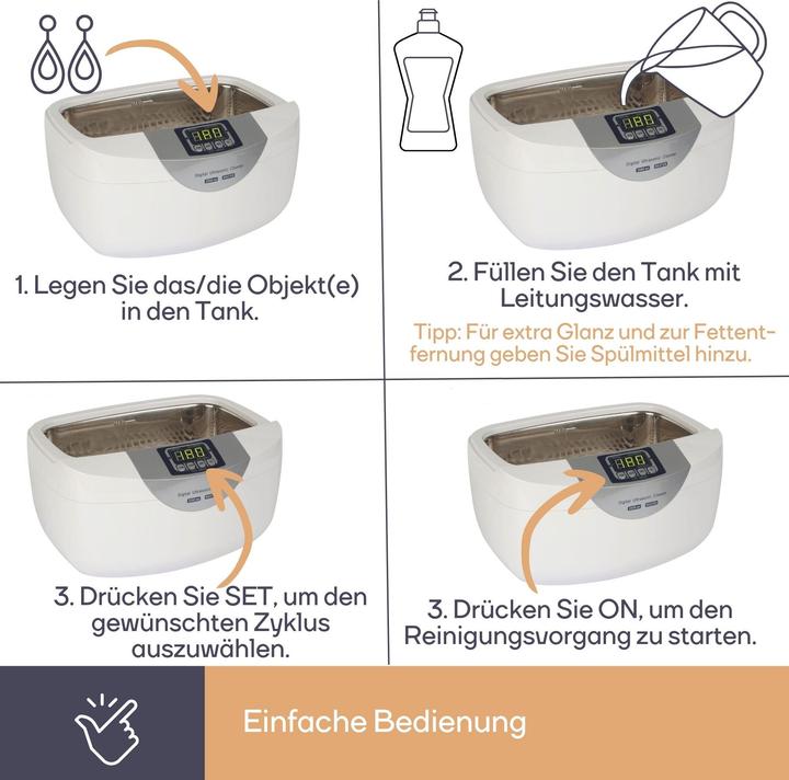 Productafbeelding Velleman Vtusc3 (35 kHz, 2600 ml)