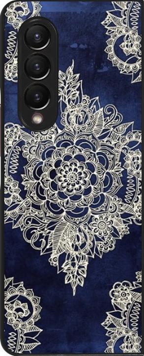 Actual product image PhoneLook Cover Cream Flower Moroccan (Samsung Galaxy Z Fold3)