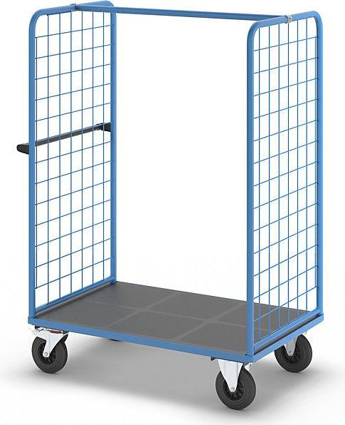 Produktbild eurokraft pro Etagenwagen mit Gitter-Seitenwänden (500 kg)