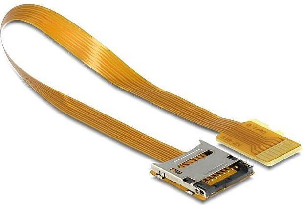 Image du produit Delock Adaptateur Micro SD mâle > Extension Micro SD femelle