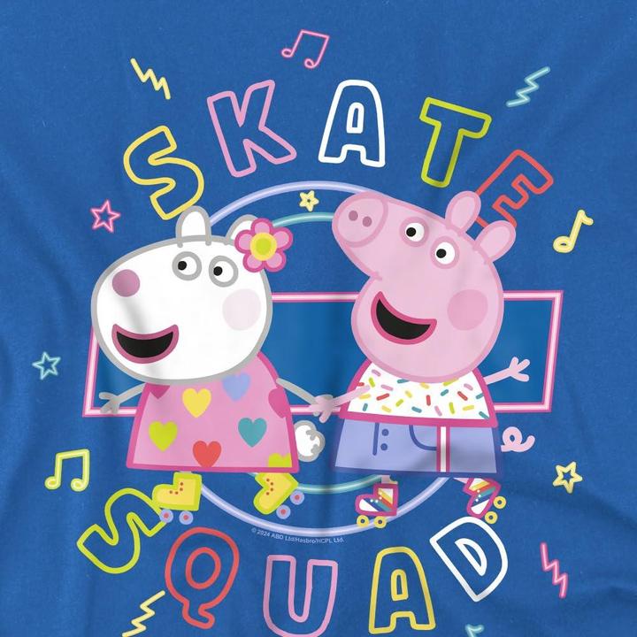 Immagine prodotto Peppa Pig Skate Squad Maglietta Suzy la Pecora Bambini (128)
