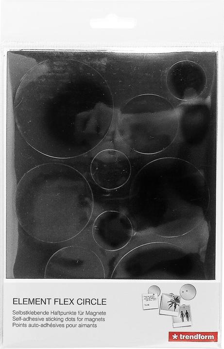 Produktbild Trendform Selbstklebende Haftpunkte ELEMENT FLEX CIRCLE (Pinnwand)