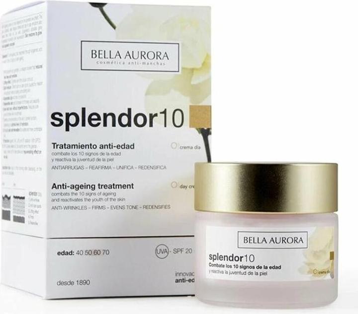 Actual product image Bella Aurora SPLENDOR 10 tratamiento anti-edad SPF20 50 ml (50 ml, Day cream, SPF 20)