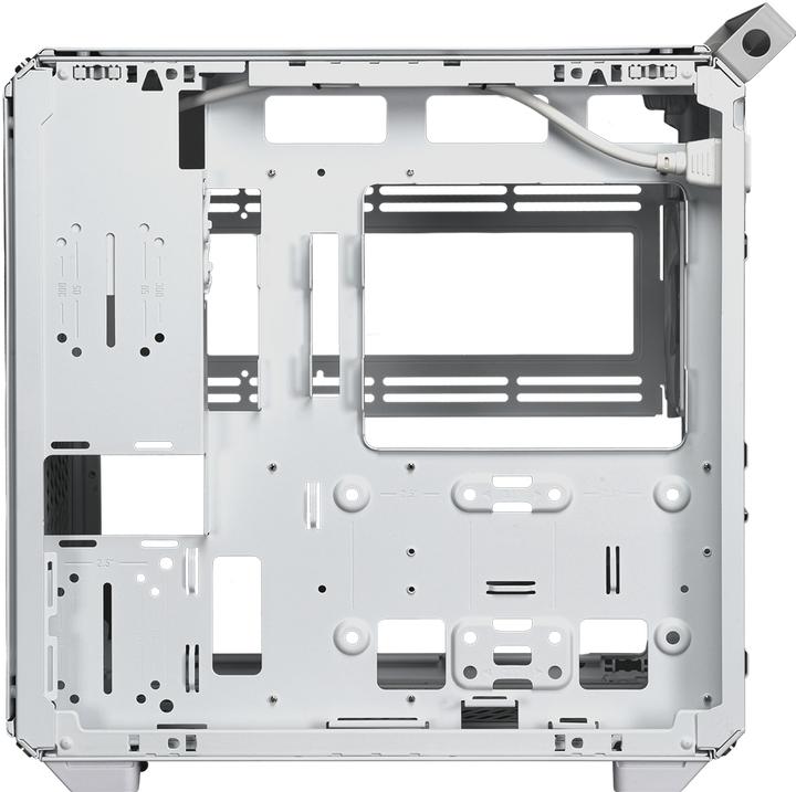Actual product image Cooler Master Qube 500 Flatpack White (mATX, ITX, ATX)