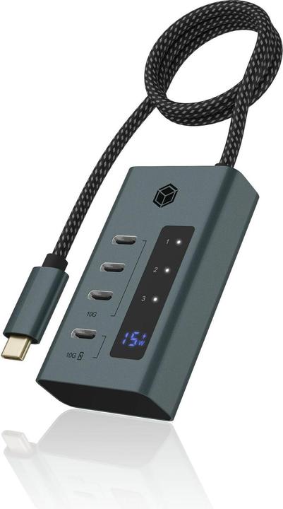 Icy Box IB-HUB1454-C31 (USB-C, 4 Ports)