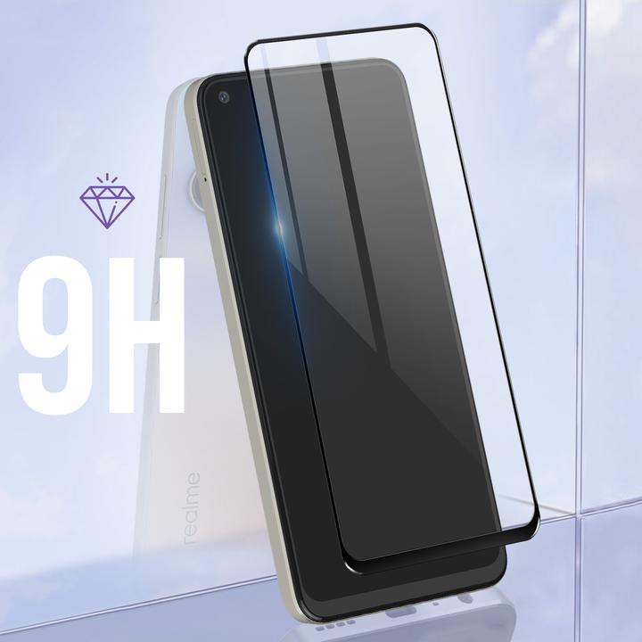 Produktbild Avizar 9H Härtegrad Glas-Displayschutzfolie (1 Stück, Realme 10)