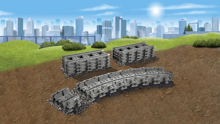 Produktbild LEGO Flexible Schienen (7499, LEGO City)